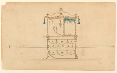 Project for a Sedan Chair, 1770-75